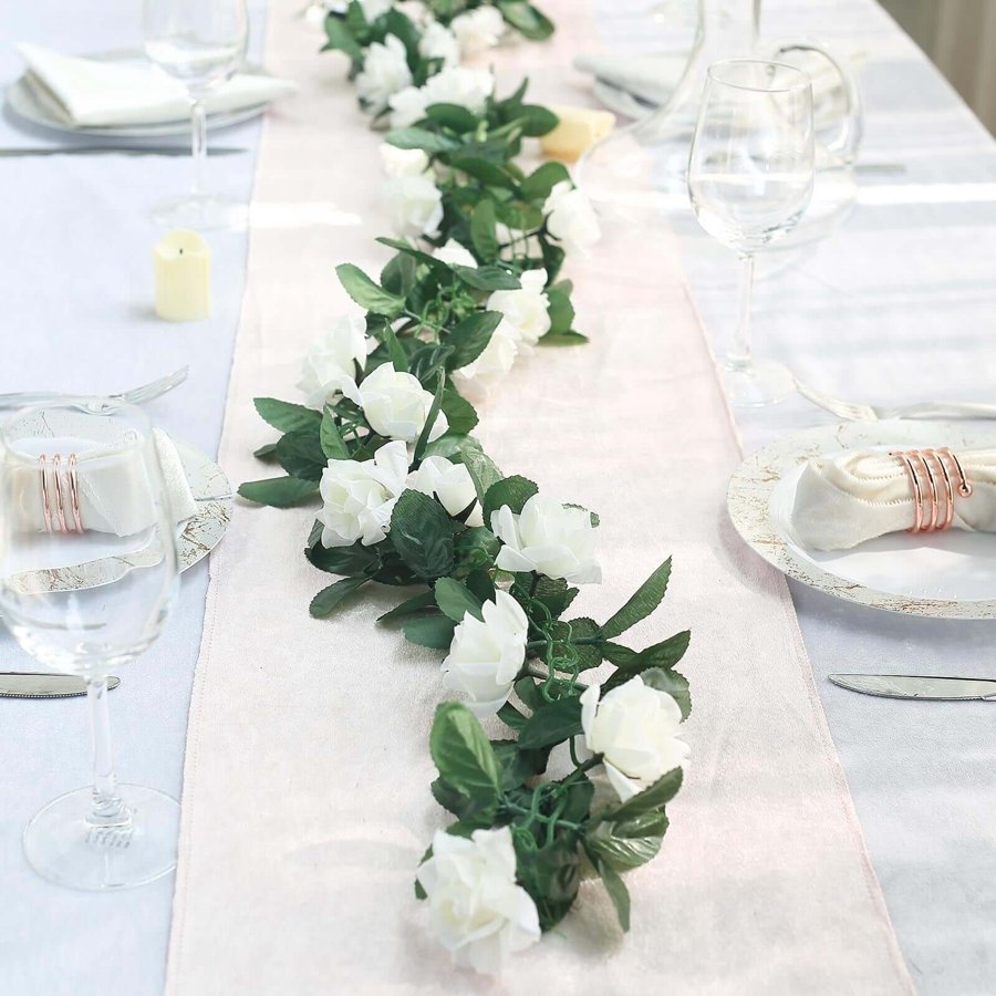Ivory rose accents — product style reference