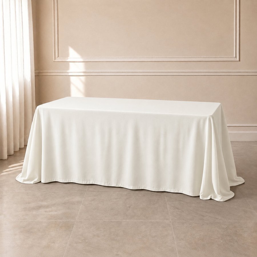 Floor-length table linen — product style reference